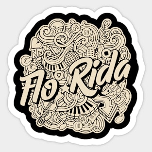 Flo Rida - Vintage Sticker